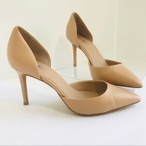 Charles by Charles Davis D’Orsay Nude StilettosEUC